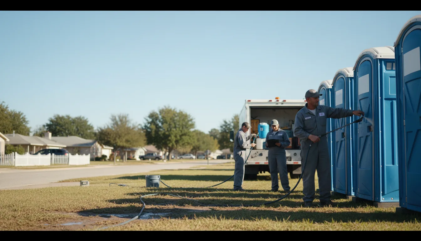 Long-Term Portable Toilet Rental in New Auburn, WI near me